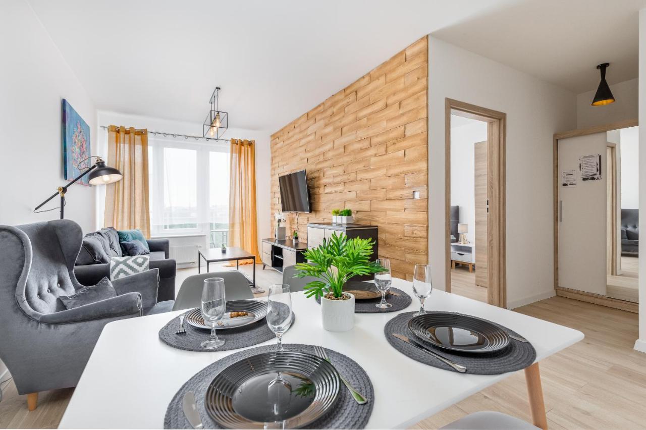 שצ'צ'ין Przytulny Apartament 65 W Centrum Sczecina מראה חיצוני תמונה